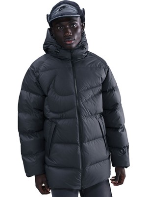 Nike Giyim Mont Kaban M Nk Tf Club Parka Hd Max IH2377-010 Siyah