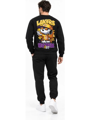 Book OrBook Snoopy Lakers Eşofman Takımı Erkek (YET369)