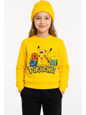 Book OrBook Pikachu And Friends Eşofman Takımı Kız Çocuk (CET108)