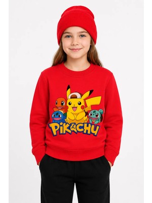Book OrBook Pikachu And Friends Eşofman Takımı Kız Çocuk (CET108)