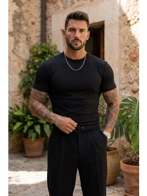 Erkek Oysho Slim Fit Tshırt