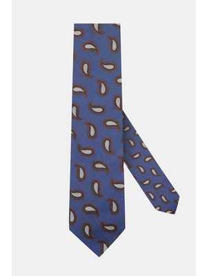 Vakko Paisley Pattern Silk Tie