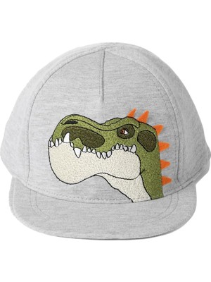 Str Store Erkek Bebek Nmmmonte Gıgantosaurus Cap Vde Cap Şapka Açık Gri Melanj 48/49