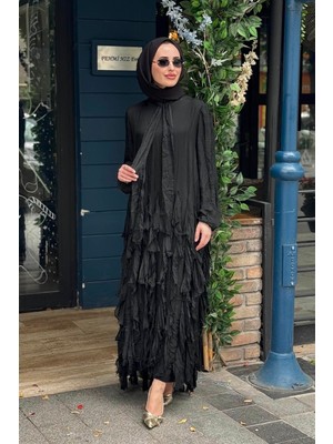 Moor Vorm Elbise 26S9000 Siyah