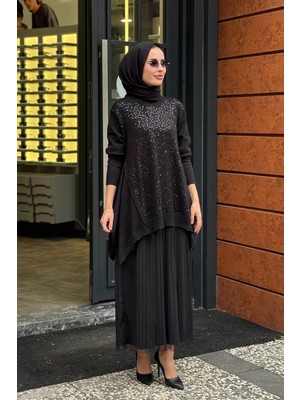 Moor Venedik Elbise 26W5032 Siyah