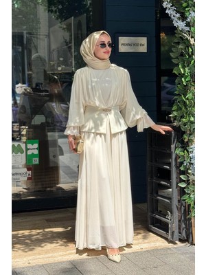 Green Jade Etekli Takım 5025 Krem