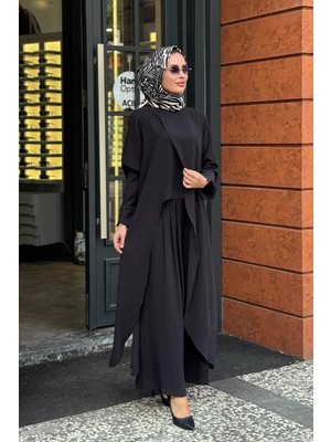 Al-Marwah Almarwah Pantolonlu Takım 203047 Siyah