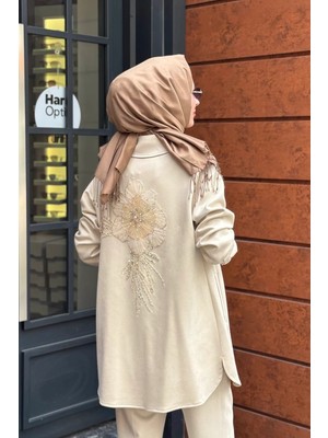 FUAT GÜRSEN Fuat Gürşen Pantolonlu Takım 26K-6210 Taş
