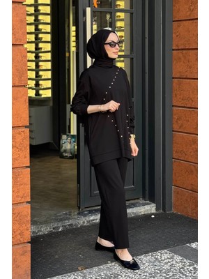 Moor Nolia Pantolonlu Takım 26W4118 Siyah