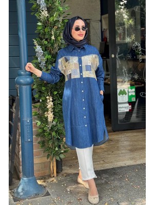 Kayra Tunik KA-B26-21034 Kot Mavi