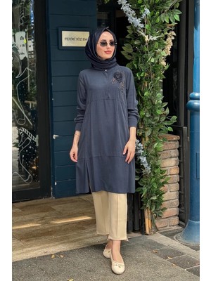 Kayra Tunik KA-B26-21088 Koyu Lacivert