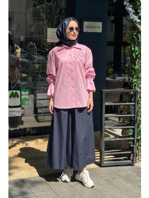Clande Gömlek 2601-3038 Pembe