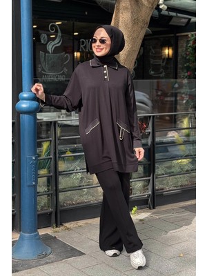 Invee Pamuk Pantolon 7205A Siyah
