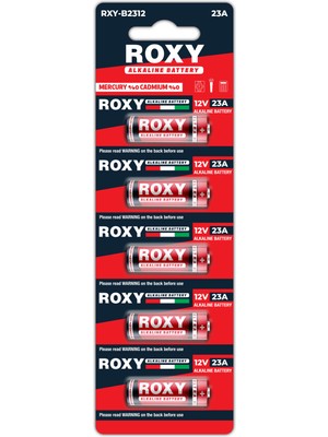 Aslanoğlu Store 23A 12V Beşli Blister Alkalin Pil RXY-2312