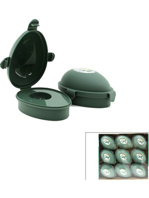 Belirtilmemiş Avokado Saklama Kabı - 3 Noktalı Kilitli