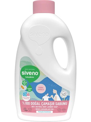 Siveno Bebek Çamaşır Sabunu Pudra Kokulu 1500 ml