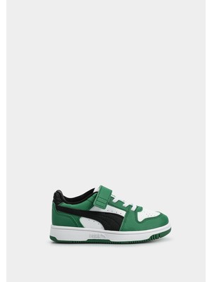 Puma Rebound Slam Lo Ac+ Ps Yeşil Unisex Sneaker 40829305