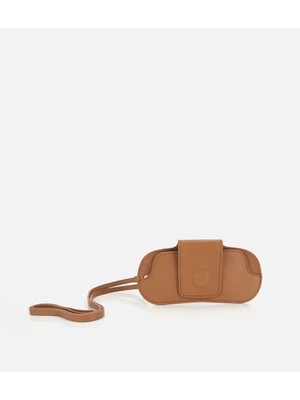 Hotiç 06CUH326060A370 UNISEX Deri Taba Gözlük Kılıfı