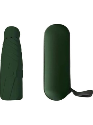 Happy Trend Şemsiye Kompakt Katlanır Mini – Su Geçirmez, Rüzgara Dayanıklı, Uv Koruma (Upf 50+), Ultra Hafif Seyahat ve Günlük Kullanım Için, Kılıfı Dahildir