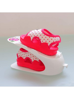 Happy Trend 50828 Çocuk Ayakkabı Rampası, Beyaz, 19 x 8.5 x 10.2 cm