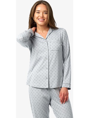 Blackspade Kadın Pijama Takımı 52207 - Desenli