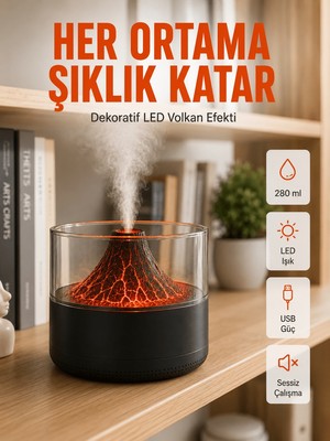 SBN - Store Aromaterapi Difüzörlü Sessiz Çalışan Hava Nemlendirici