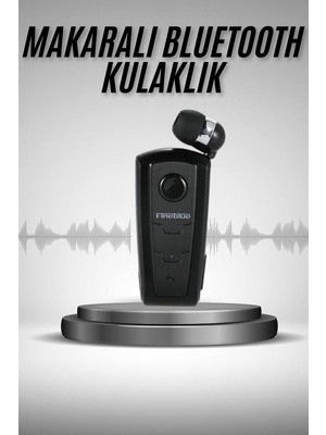 Skygo Revify Makaralı Bluetooth Kulakiçi Yaka Kulaklığı Kablosuz Kulaklık
