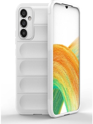 Skygo Revify Samsung Galaxy A05S Kılıf Optimum Silikon - Krem