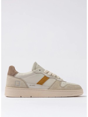 D.A.T.E. D.a.t.e Sneaker, 40, Beyaz - Krem - Sarı