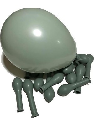Fimer Inç Küf Yeşili Mini Balon 10 Adet