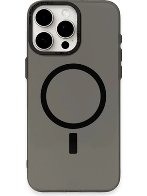Skygo Revify Apple Iphone 15 Pro Kılıf Anka Pc Magneticsafe Sert Metal Kapak - Siyah