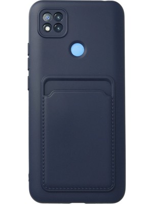 Skygo Revify Xiaomi Redmi 9c Kılıf Kelvin Kartvizitli Silikon - Lacivert