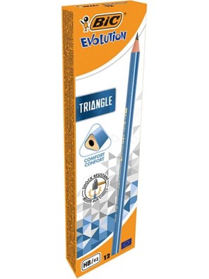 Fimer Bic Evol Üçgen Kurşun Kalem 12LI Kutu 964845