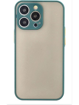 Skygo Revify Apple Iphone 15 Pro Max Kılıf Montreal Silikon Kapak - Yeşil