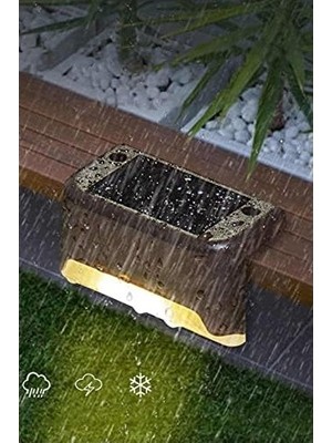SBN - Store Güneş Enerjili Şarj Edilen Pratik Dekoratif Merdiven Bahçe Köşebent 1430