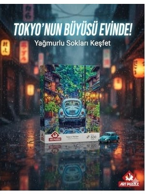 SBN - Store Yağmur Altında Tokyo 500 Parça Puzzle