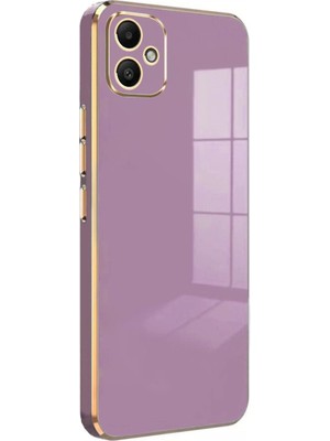Skygo Revify Samsung Galaxy A05 Kılıf Volet Silikon - Mor
