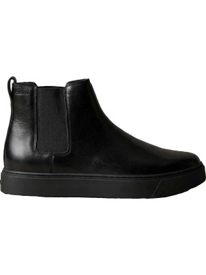 Calvin Klein Siyah Erkek Bot Hybrıd Clean Chelsea Wax Lth