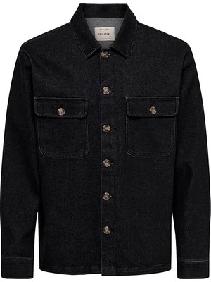 Only & Sons Onskodyl Box Pim Erkek Denim Gömlek 22038475