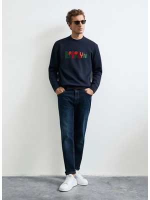 Lufian Sweatshirt, 3xl, Lacivert