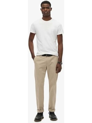 Superdry Chino Pantol, 30-30, Açık Kahve
