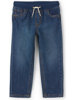 Oshkosh Küçük Erkek Çocuk Denim Pantolon 2 Yaş-5 Yaş Mavi