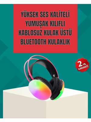 Skygo Revify Type-C Şarjlı Rgb Işıklı Bluetooth Oyuncu Kulaklığı