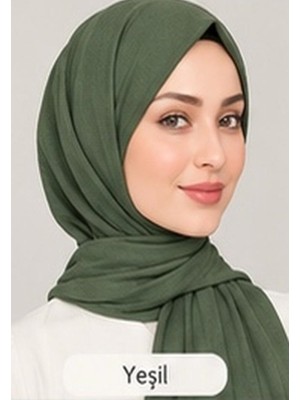 Nergis Lerrascarf Şal Penye Özel Dikişli Uzun Mevsimlik