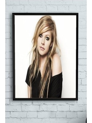 SBN - Store Prime (PSTER9943) Avril Lavigne Çerçeveli Tablo (21X30CM)