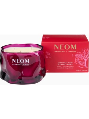 Neom Wellbeing Christmas Wish 3 Fitilli Kokulu Mum 420 G