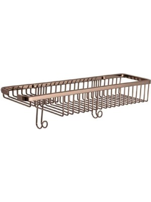 SBN - Store Prime Banyo Duş Raf Sistemi Rose Renk 129X120X450 mm