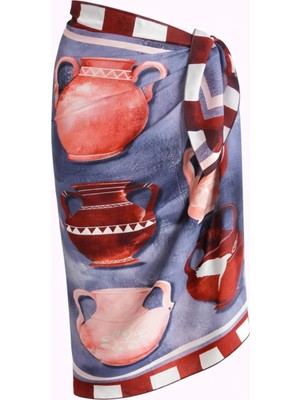 Sailor Moda Hawaii 6 Pareo  Iç Göstermez