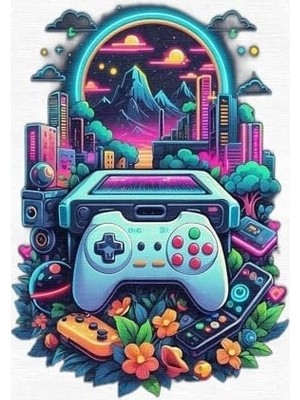 SBN - Store Prime Mertens Şönil Oyuncu Odası Halısı Kaymaz Pamuk Tabanlı Yıkanabilir Antibakteriyel Gamer, Gaming Halısı 120X180