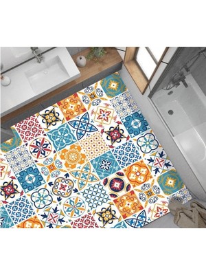 SBN - Store Prime Yer Kaplama Zemin Kaplama Folyosu 65X130 cm Renkli